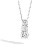 Collar Recarlo Mujer Anniversary in Oro blanco Diamante P01TS001/034-F
